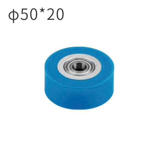 Mingde إنتاج الآلات 50*20MM عجلة سيليكون مع دبوس لآلة تغليف الملف الشخصي