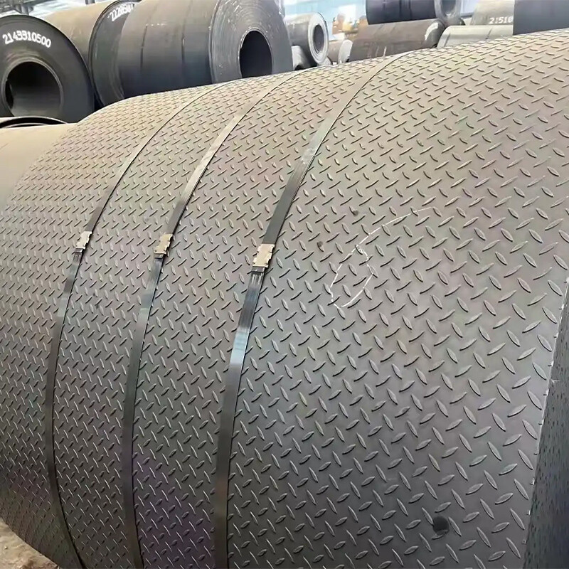 Carbon steel pattern roll