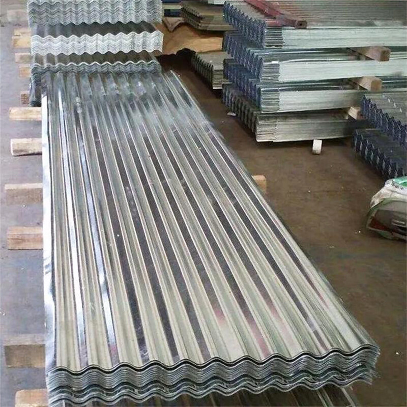 Galvanized aluminum color coated corrugated sheet