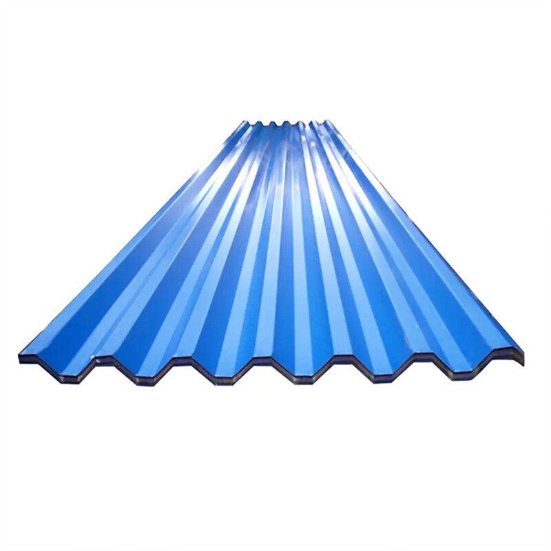 Galvanized color coated corrugated sheet