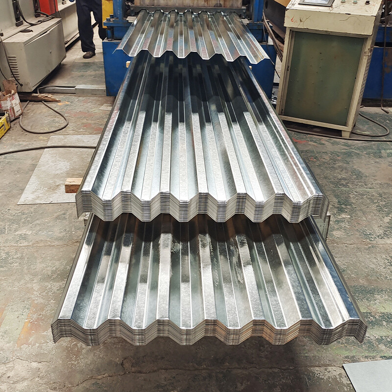 Galvanized color coated corrugated sheet
