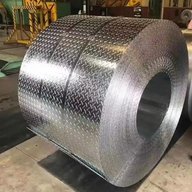 Galvanized pattern roll