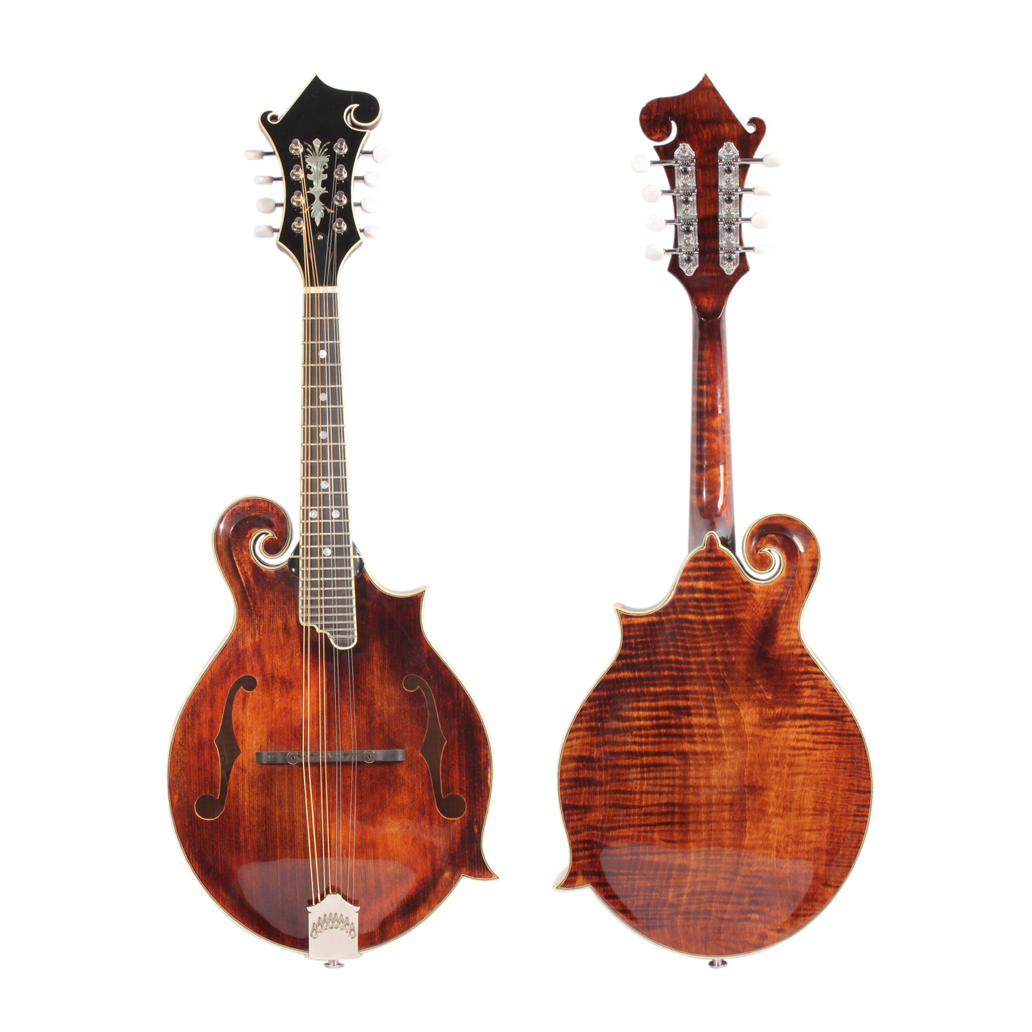 Hand made high grade AA flamed maple F mandolin Hand made high grade AA flamed maple F mandolin