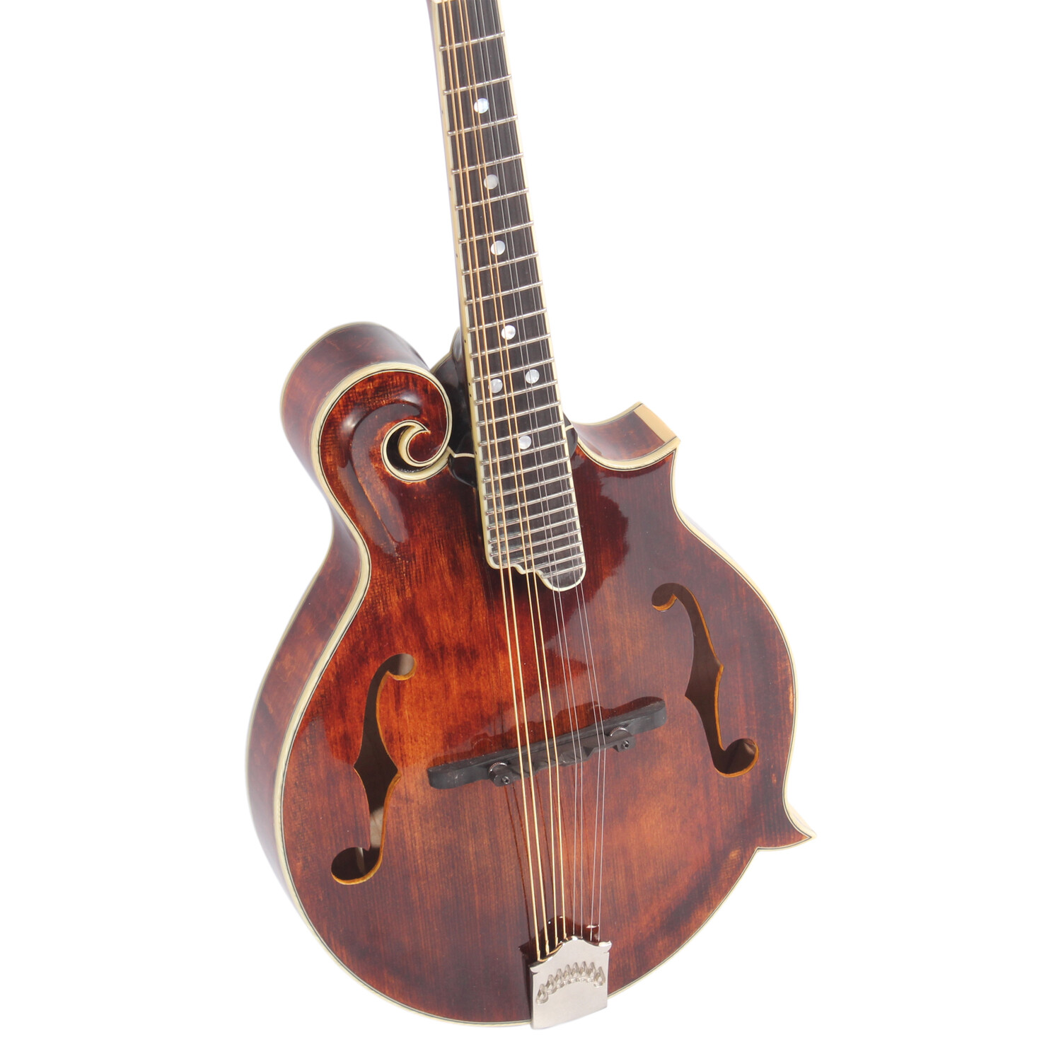 Hand made high grade AA flamed maple F mandolin