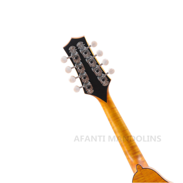 AA Style Honey Color Solid Flamed Maple Mandolin