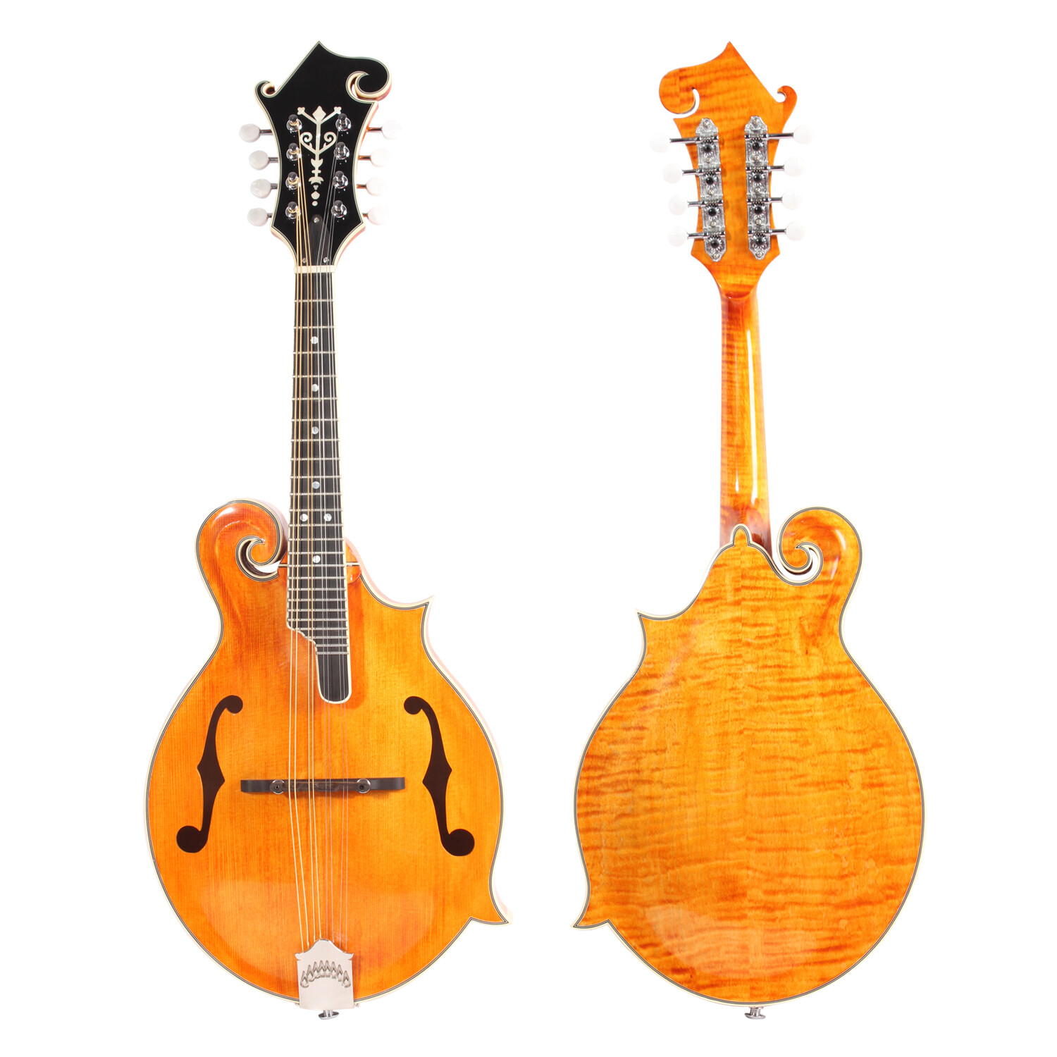 Afanti All Solid wood sproce top flamed maple back and side F Mandolin Afanti All Solid wood sproce top flamed maple back and side F Mandolin