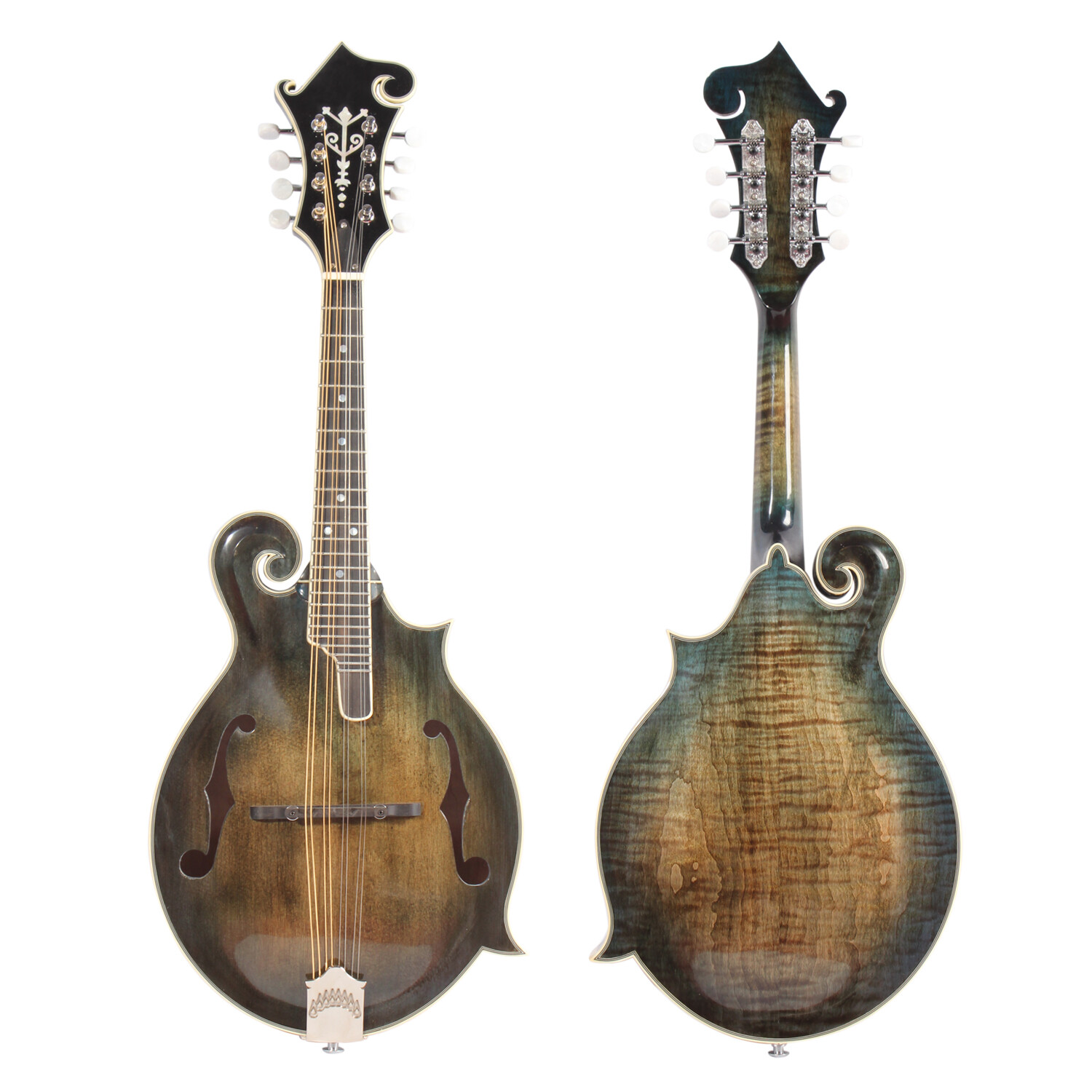 Afanti Solid Carved Spruce Top Solid Flamed Maple Back & Side F mandolin Afanti Solid Carved Spruce Top Solid Flamed Maple Back & Side F mandolin