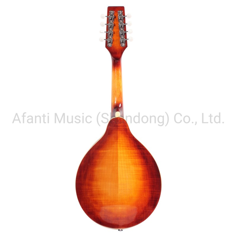 Honeyburst Solid Sproce Top Flamed Maple A style Mandolin