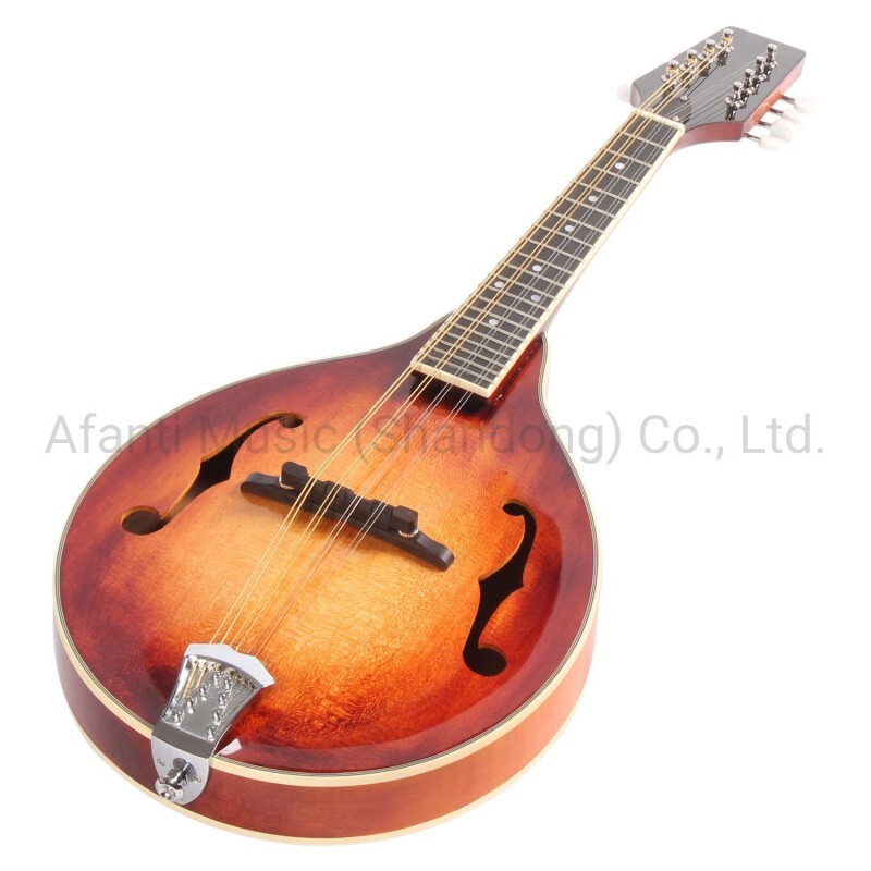 Honeyburst Solid Sproce Top Flamed Maple A style Mandolin