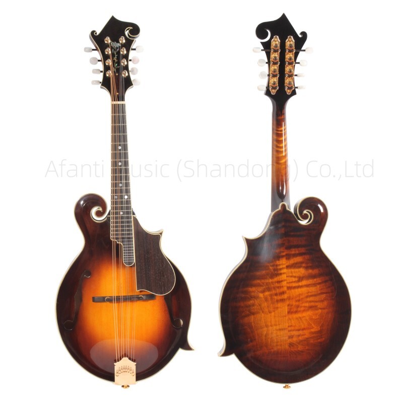 Afanti Solid Carved Spruce Top Brown Green Solid Flamed Maple F Mandolin Afanti Solid Carved Spruce Top Brown Green Solid Flamed Maple F Mandolin