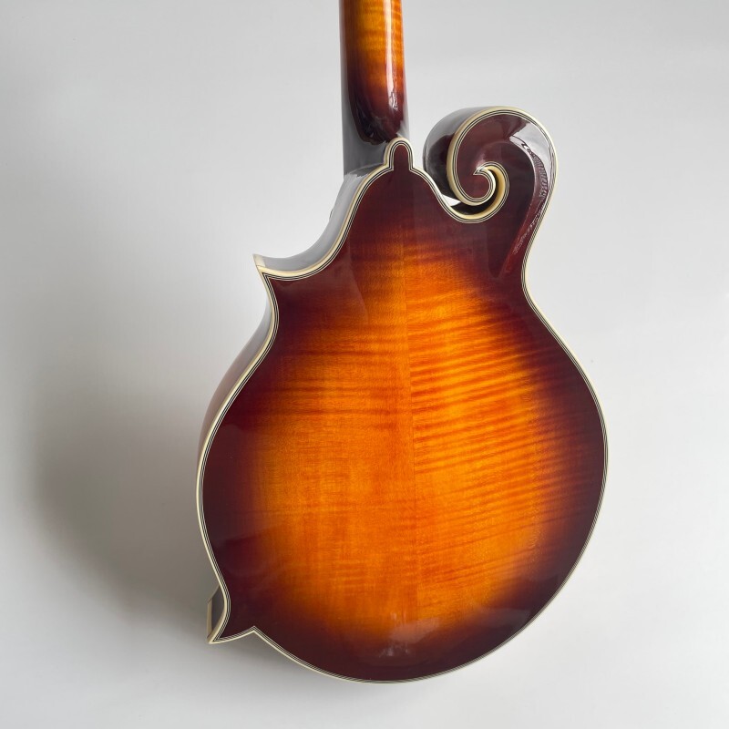 Afanti Handmade Quality AA Flamed Maple F Mandolin