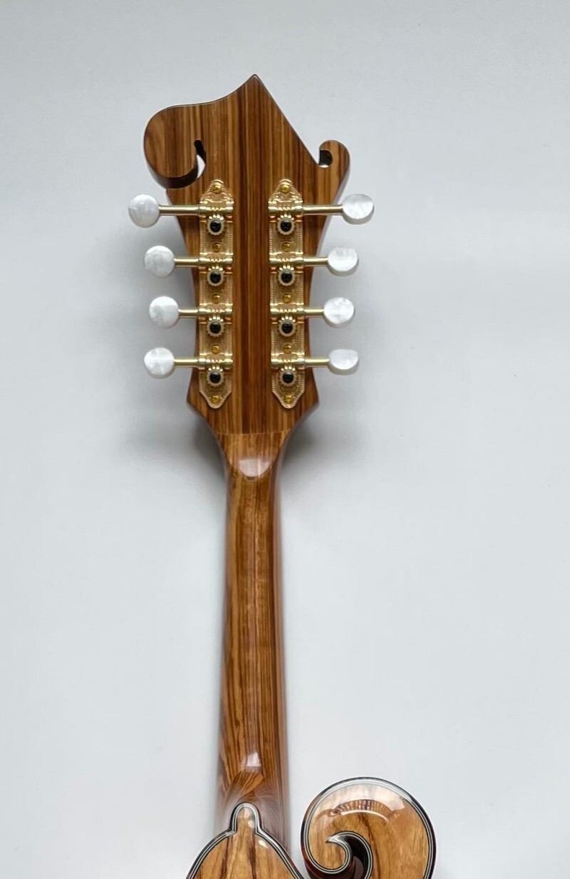 Afanti Music Solid spruce Natural Transparent Color mandolin