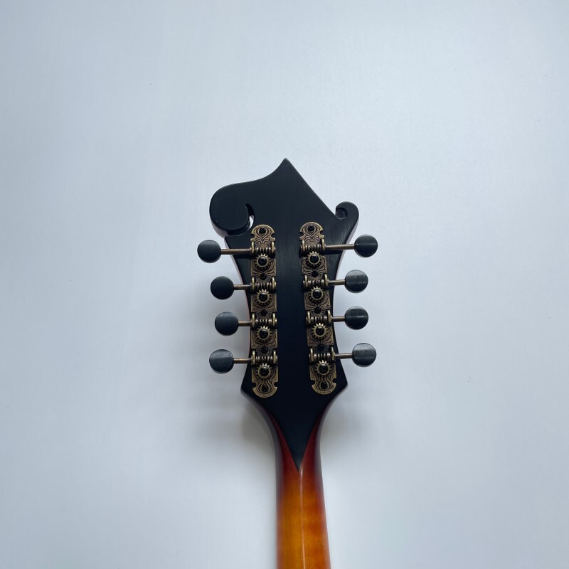 Afanti hand made AA grade Solid Flamed Maple Sunburst F Mandolin