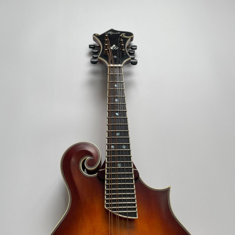 Afanti hand made AA grade Solid Flamed Maple Sunburst F Mandolin