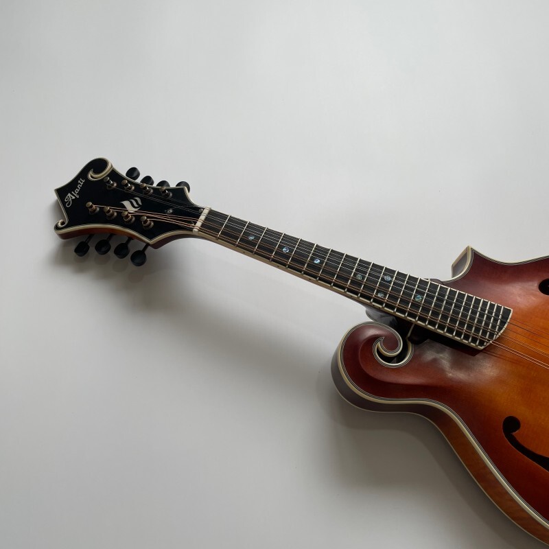 Afanti hand made AA grade Solid Flamed Maple Sunburst F Mandolin