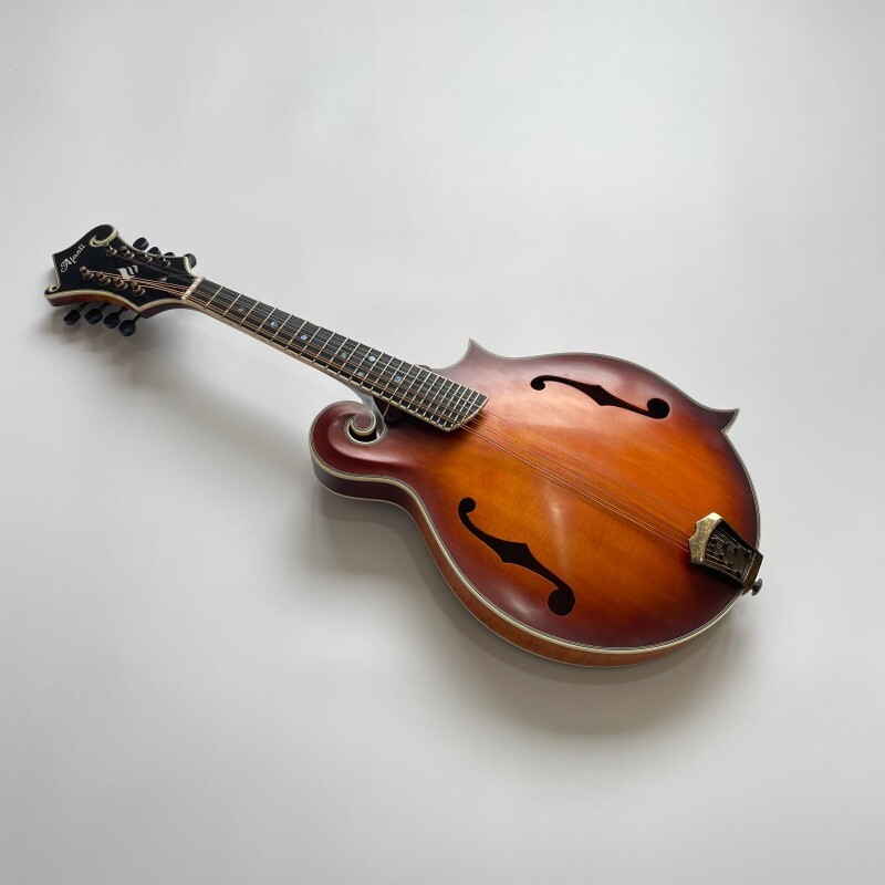 Afanti hand made AA grade Solid Flamed Maple Sunburst F Mandolin