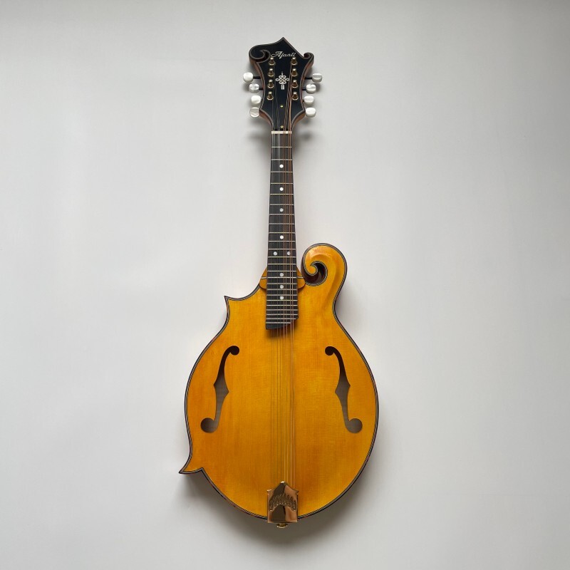 F Style Mandolin Musical Instrument with Goldrush Color
