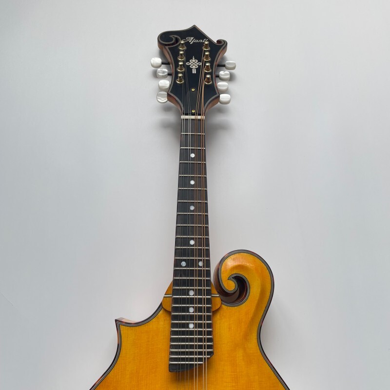 F Style Mandolin Musical Instrument with Goldrush Color