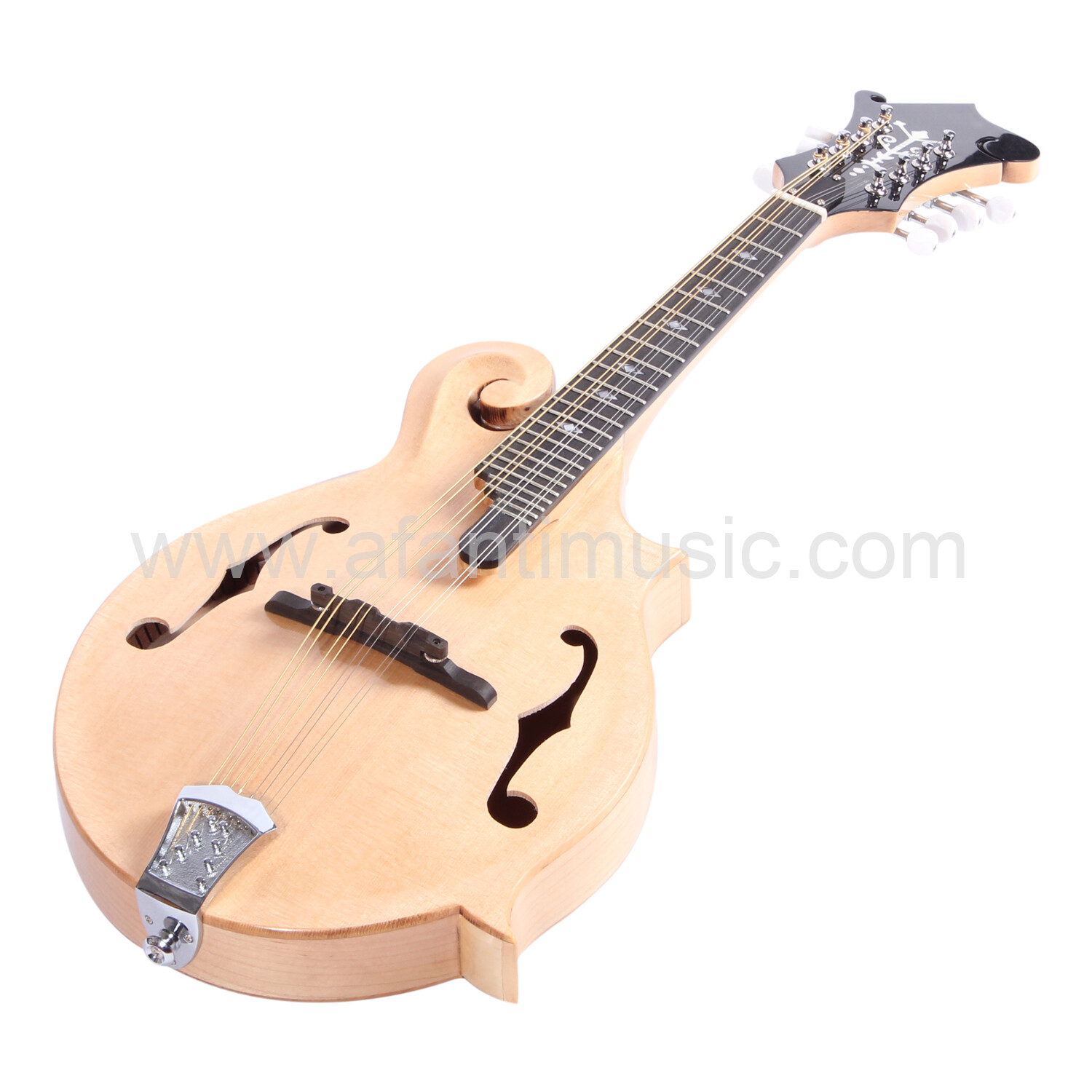 All solid Maple wood body  F Style Mandolin
