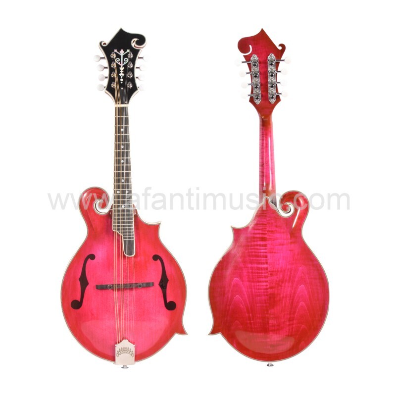 Afanti Carved Spruce Top Wine Red Solid Flamed Maple F Mandolin Afanti Carved Spruce Top Wine Red Solid Flamed Maple F Mandolin