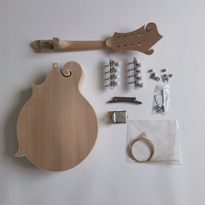 Afanti Plywood Spruce Top F Style Mandolin Kit