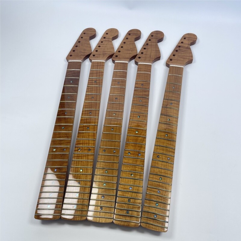 Afanti ST Roasted Flamed Maple Guitar Neck