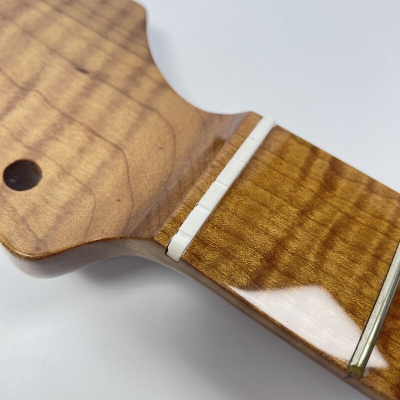 Afanti ST Roasted Flamed Maple Guitar Neck