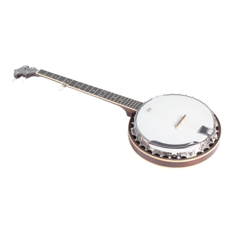 Afanti Remo Drum Head Mahogany Resonator Rim 5 String Banjo