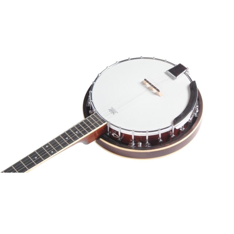 Afanti Remo Mahogany Resonator Maple Plywood Rim Iron Flange 5 String Banjo