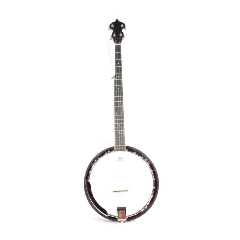 Afanti Remo Mahogany Resonator Maple Plywood Rim Iron Flange 5 String Banjo