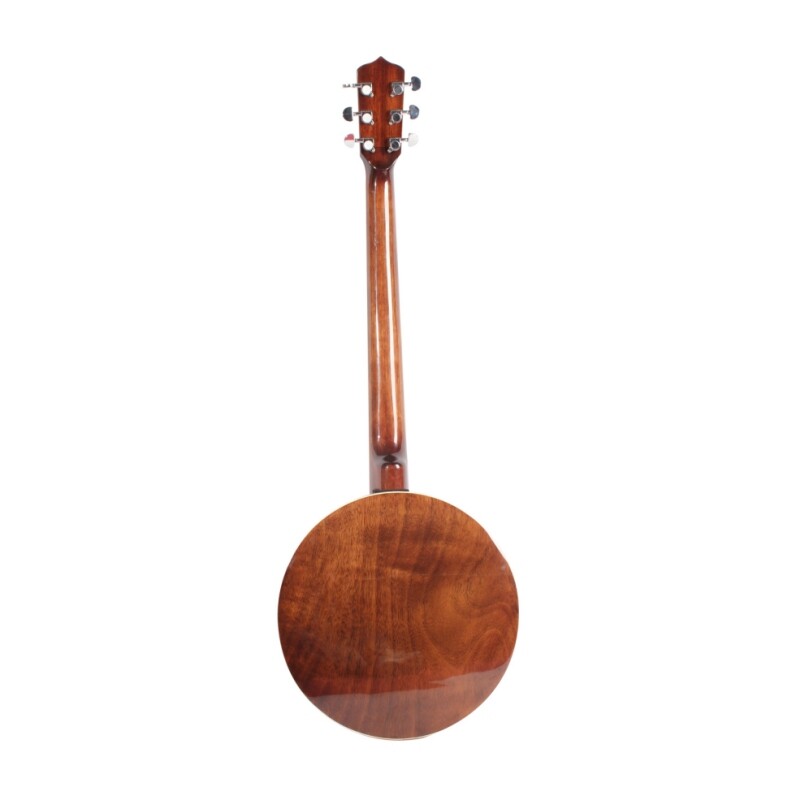 Afanti Remo Drum Head Mahogany Resonator and Rim Rosewood Fingerboard 6 string Banjo