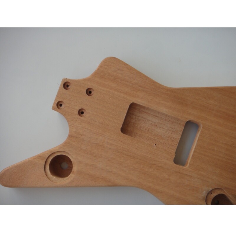 Afanti Mahogany Body and Maple Neck with Locking Nut DIY Guitar Kits