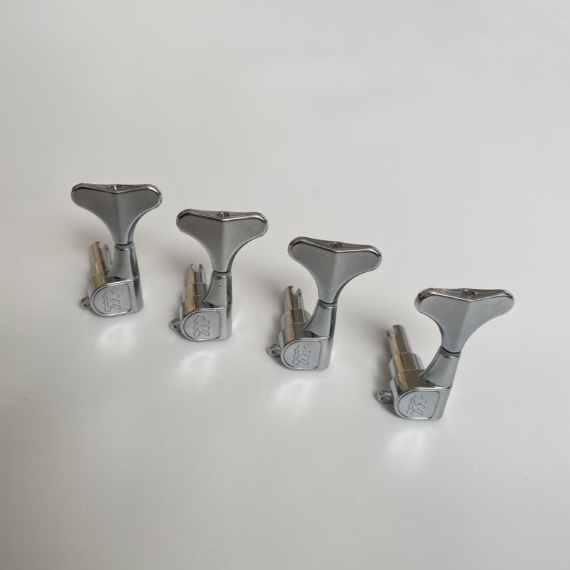 Afanti 4L Chrome Sealed Bass Guitar Tuner 