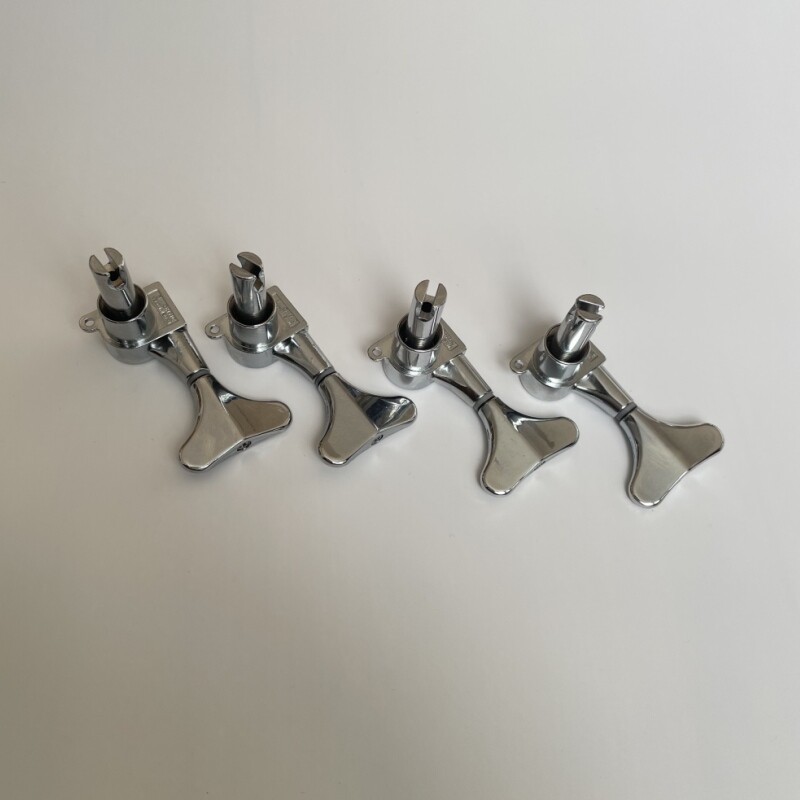 Afanti 4L Chrome Sealed Bass Guitar Tuner 