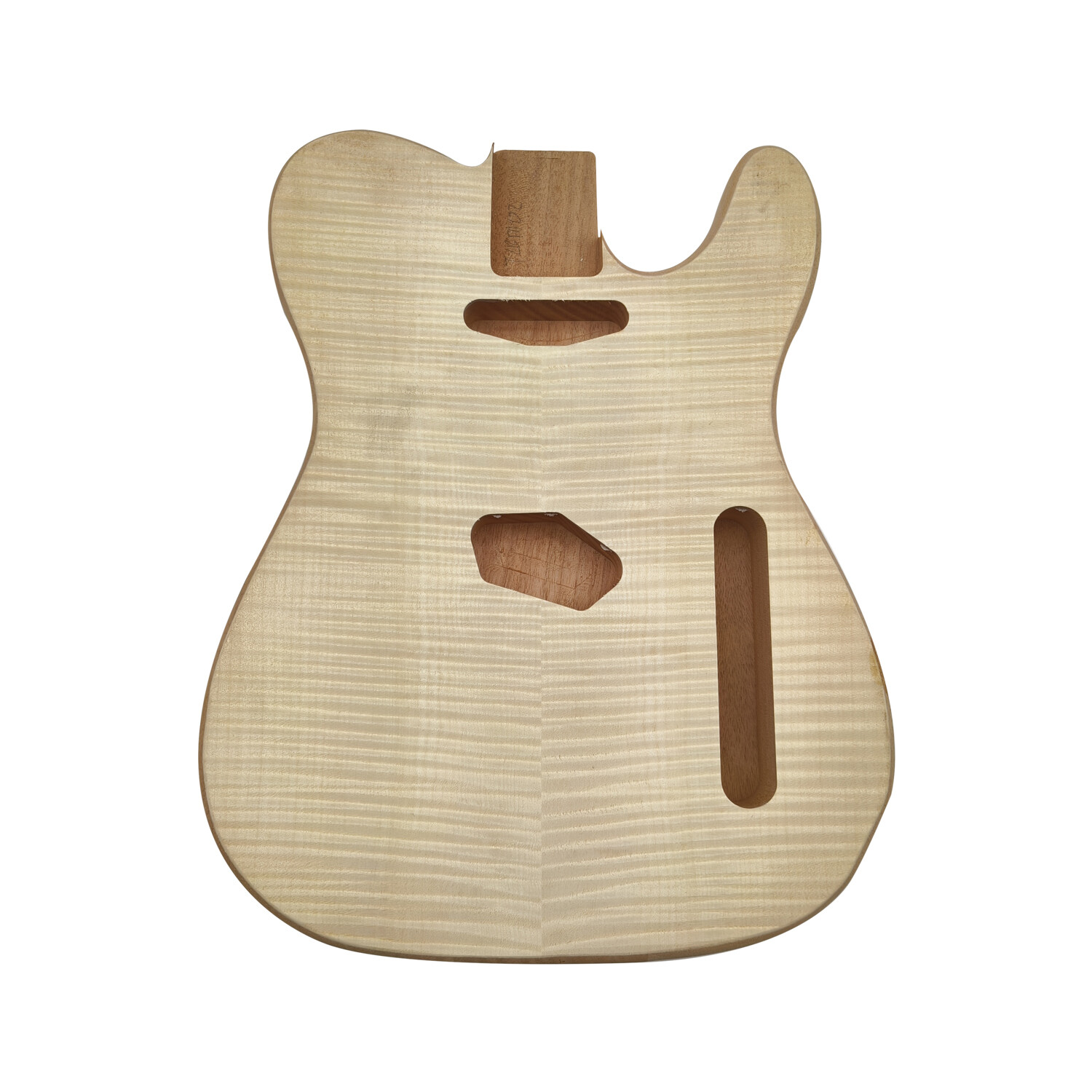 Afanti Mahogany Electric Guitar Body with Flamed Maple for TL Style Guitar Afanti Mahogany Electric Guitar Body with Flamed Maple for TL Style Guitar