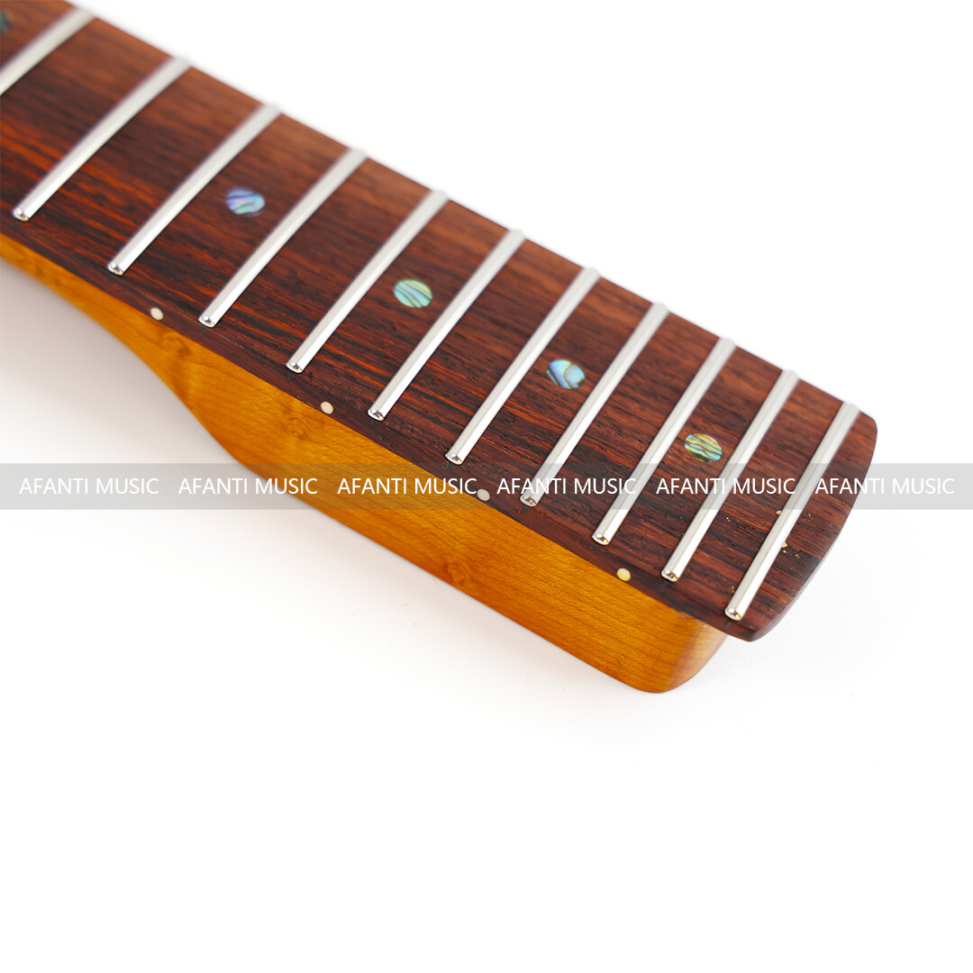 Afanti 22 Frets Roasted Birdseye Maple ST Electric Guitar Neck