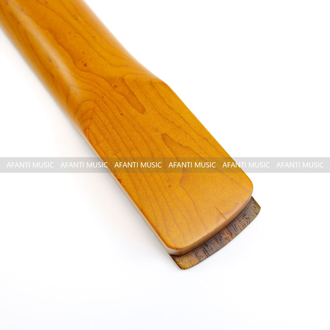 Afanti 22 Frets Top Roasted Birdseye Maple  ST Style Electric Guitar Neck