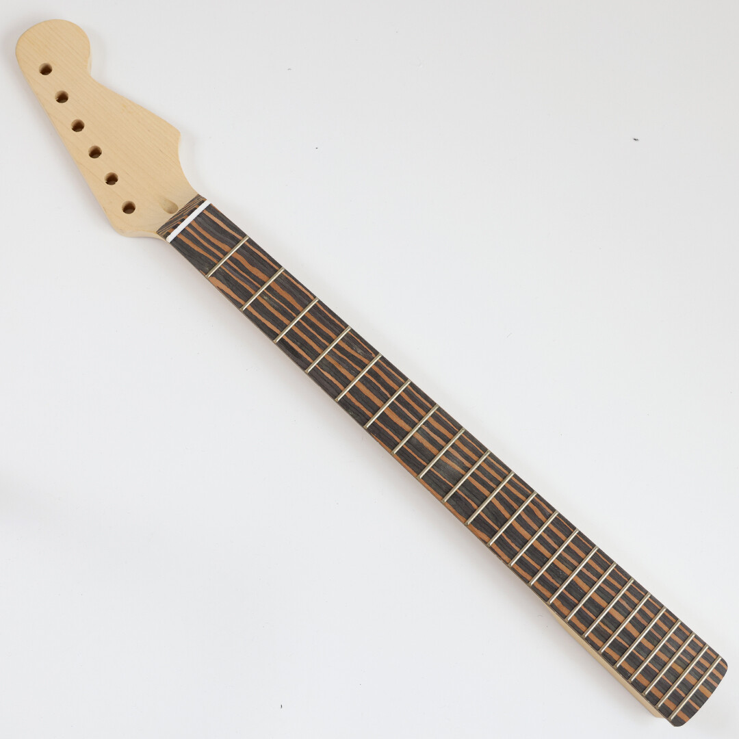 Afanti 22 Frets Zebrawood Fingerboard ST Electric Guitar Neck