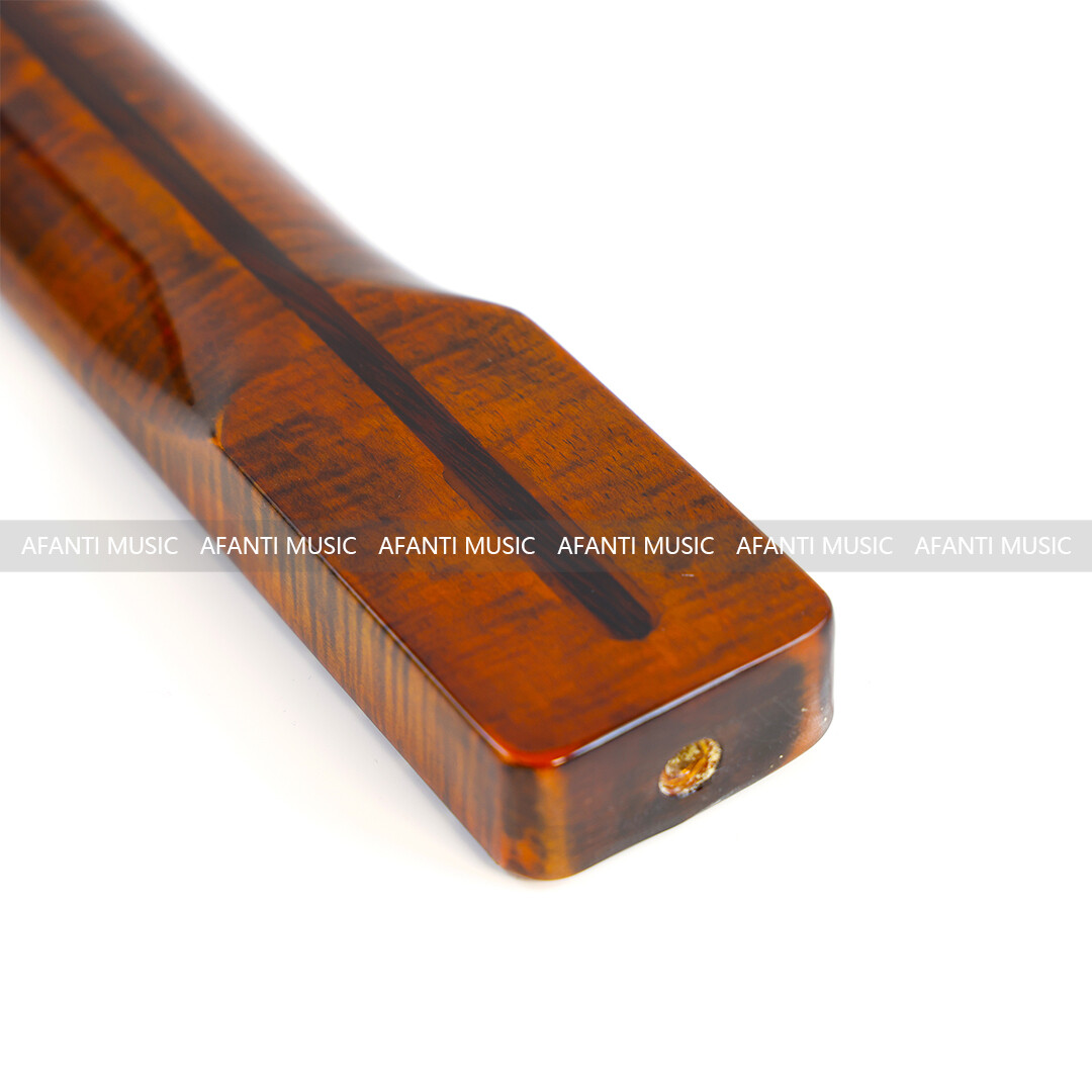 Afanti 21 Frets Glossy Flamed Maple TL Style Electric Guitar Neck