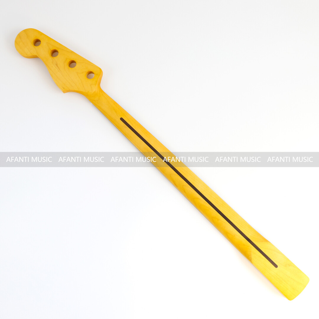 Afanti 4 Strings Maple  Electric Bass Guitar Neck