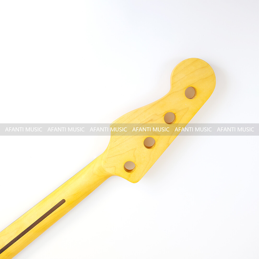 Afanti 4 Strings Maple  Electric Bass Guitar Neck