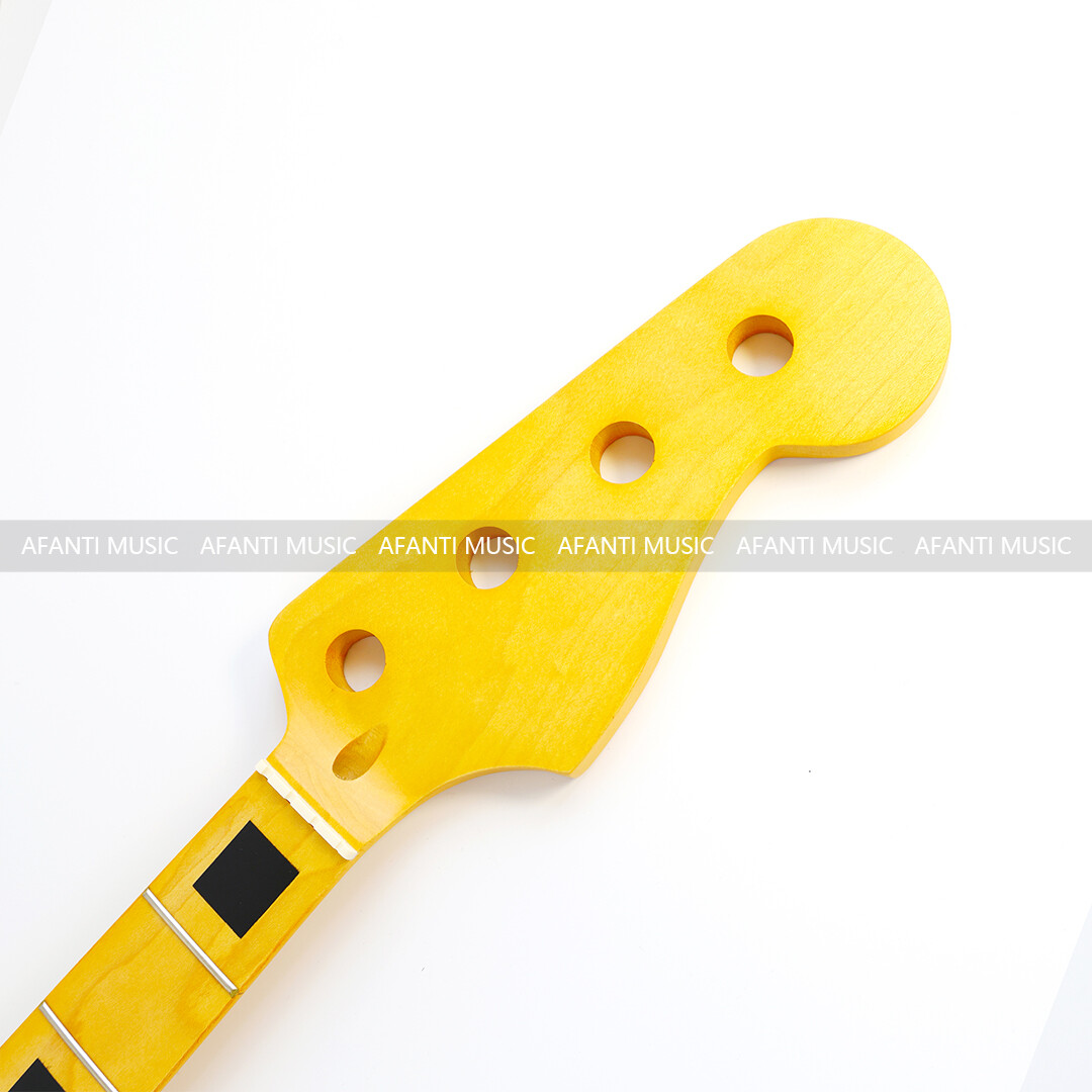 Afanti 4 Strings 20 Frets Maple Bass Guitar Neck