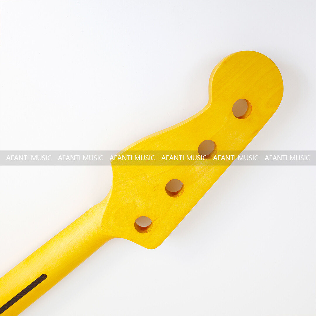 Afanti 4 Strings 20 Frets Maple Bass Guitar Neck