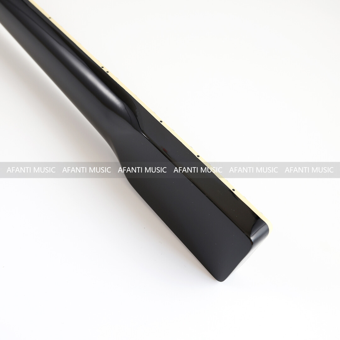 Afanti 4 Strings Maple Bass Guitar Neck with Rosewood Fingerboard