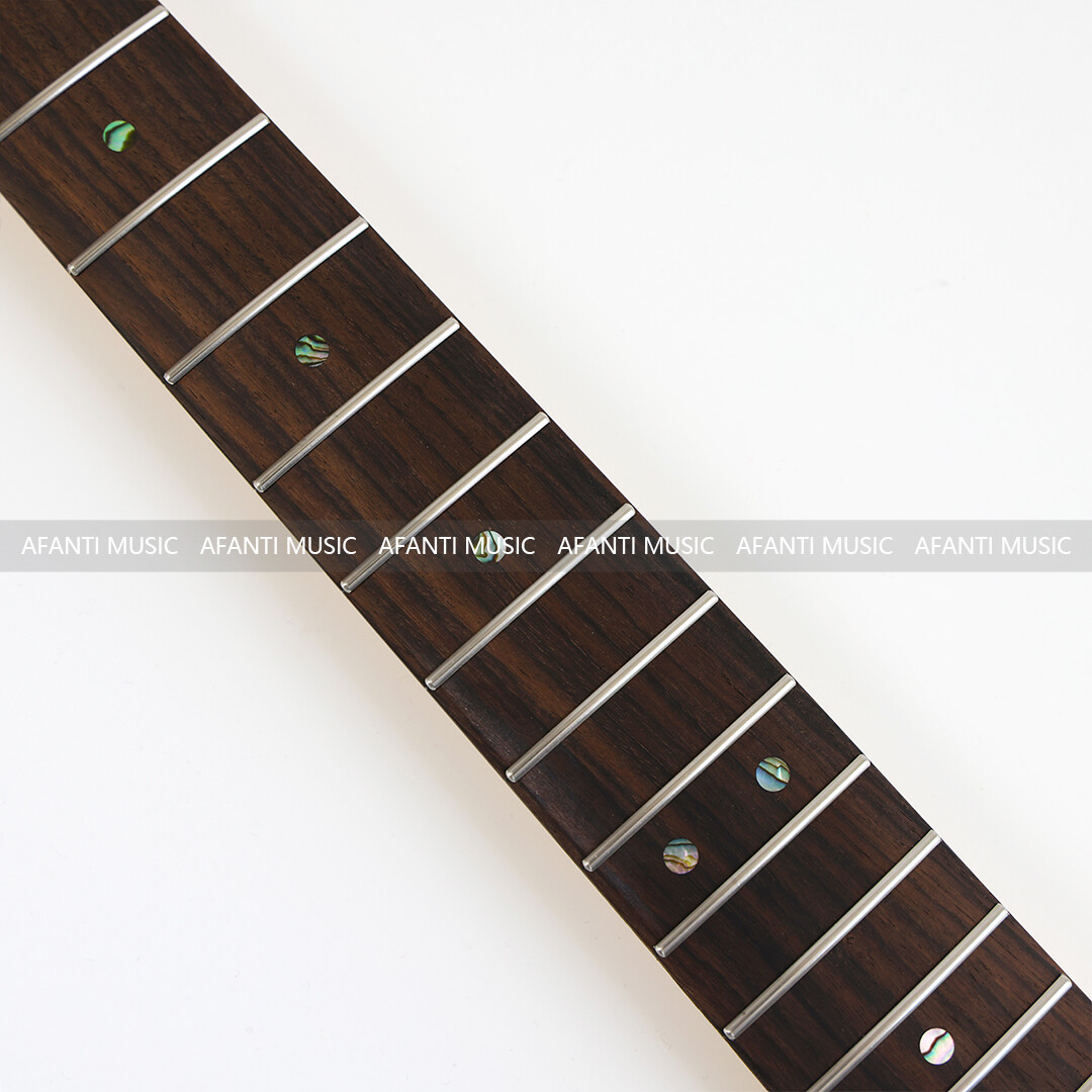 Afanti 22 Frets Flamed Maple ST Style Guitar Neck