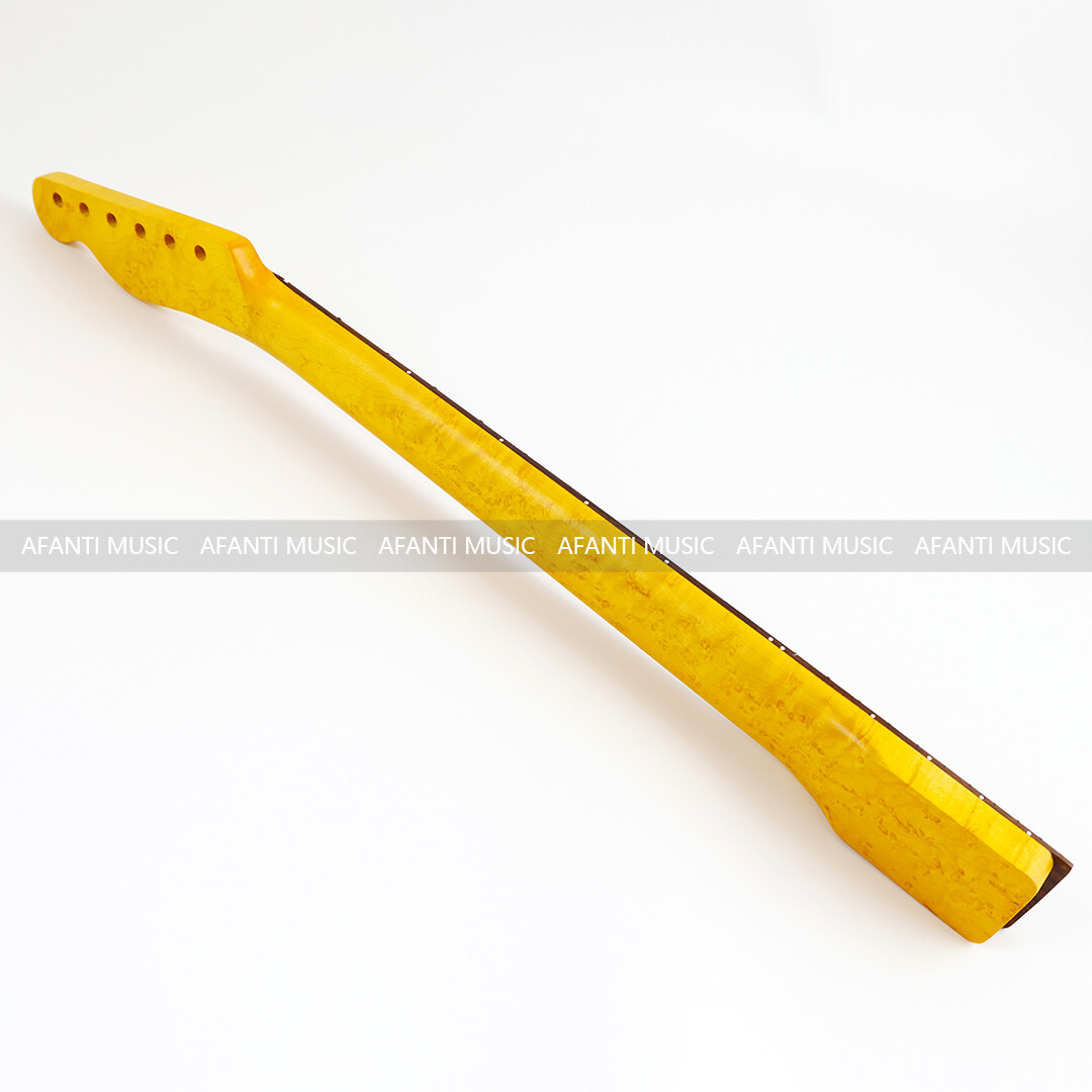 Afanti 22 Frets Birdseye Maple TL Style Electric Guitar Neck