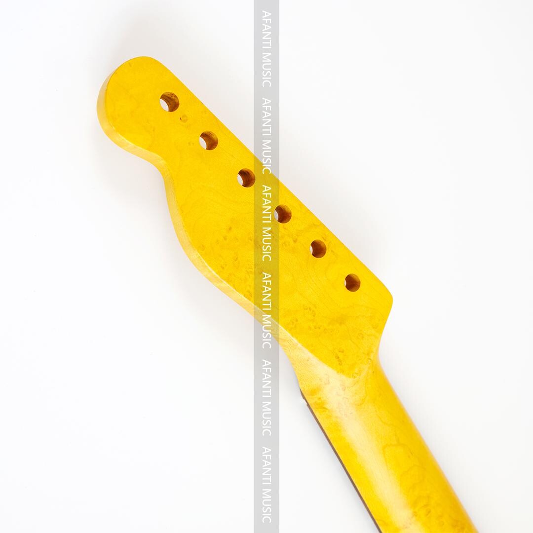 Afanti 22 Frets Birdseye Maple TL Style Electric Guitar Neck