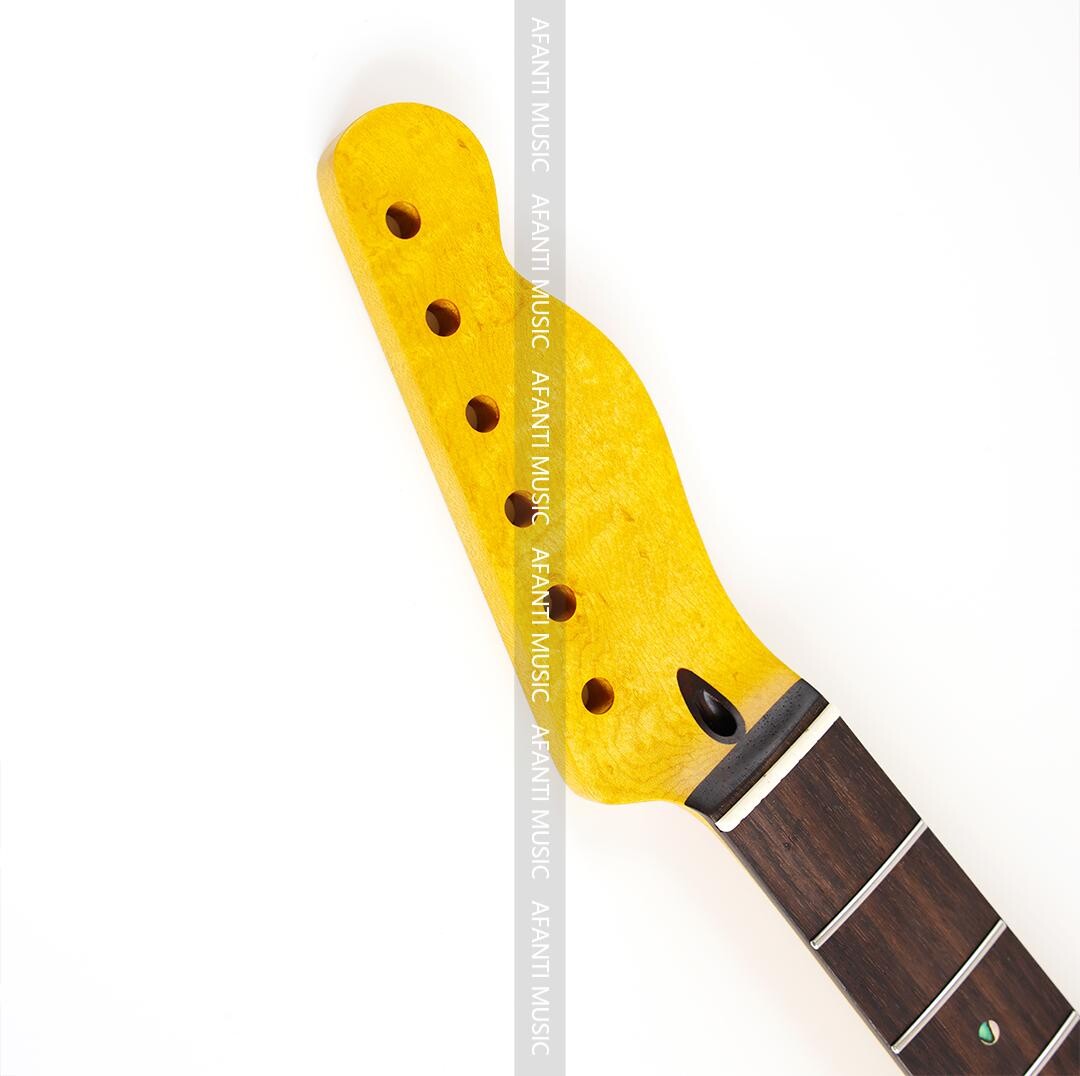 Afanti 22 Frets Birdseye Maple TL Electric Guitar Neck