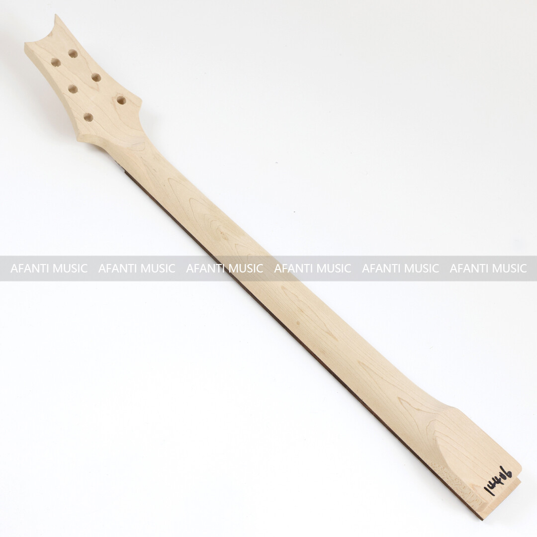 Afanti 24 Frets Maple Electric Guitar Neck with Rosewood Fingerboard