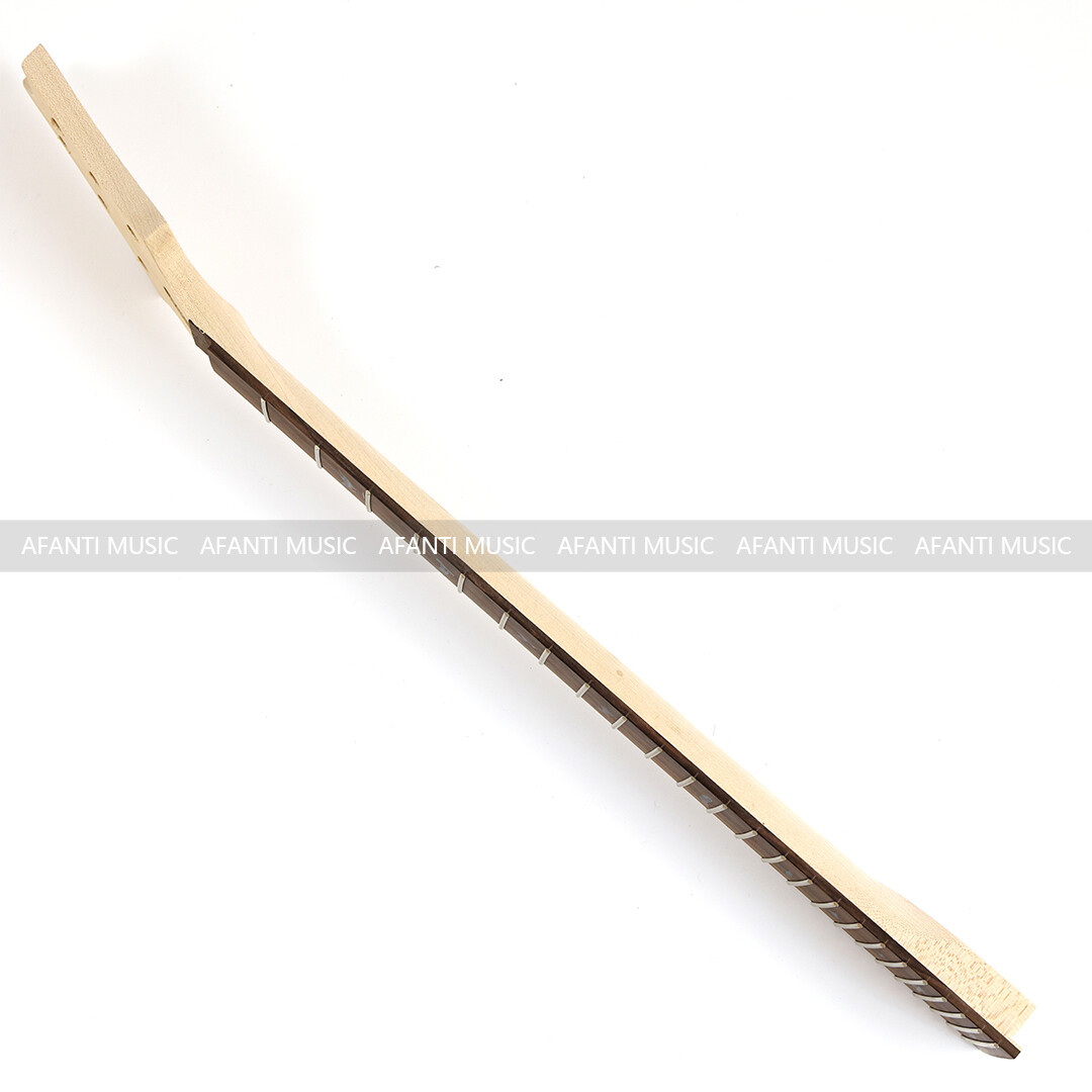 Afanti 24 Frets Maple Electric Guitar Neck with Rosewood Fingerboard